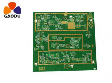 6層ROGERS+FR4混合介質PCB電路板