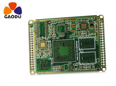 6層阻抗半孔細密線路PCB電路板